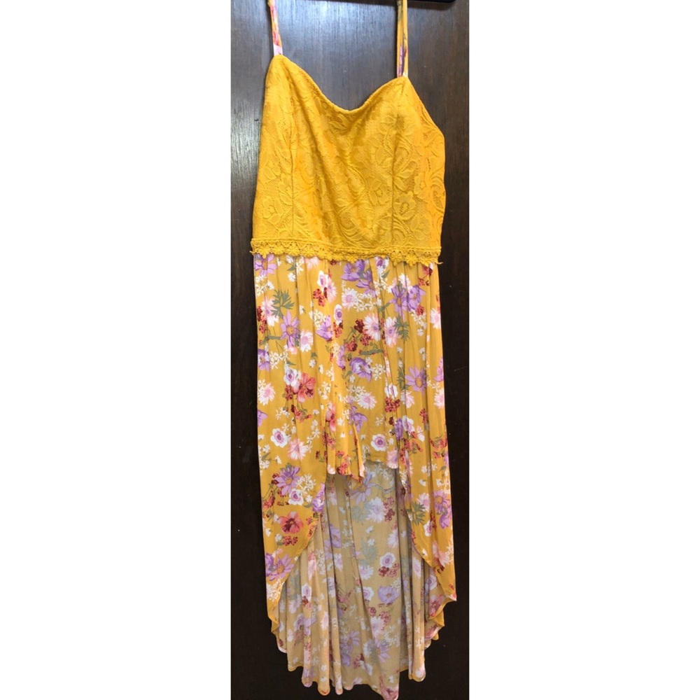 Yellow Floral Dress | XXXL